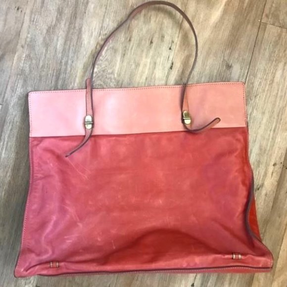 Gerard Darel Handbags - Large soft leather Gerard Darel handbag / tote